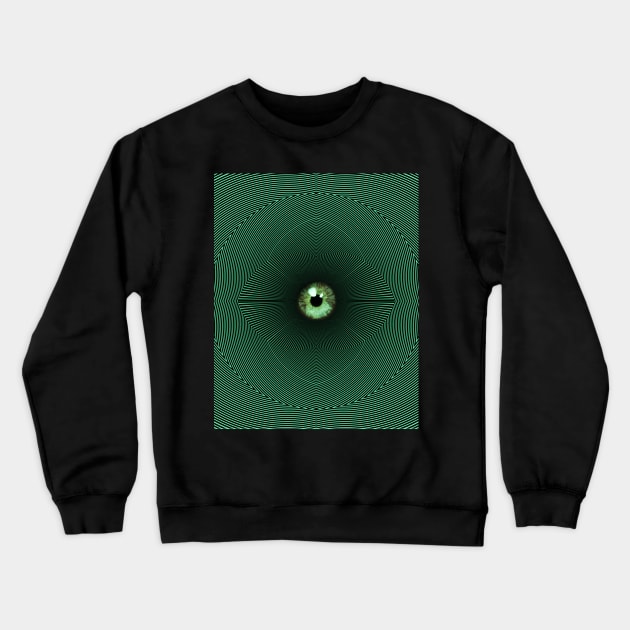 Pupil Crewneck Sweatshirt by Psychedelistan